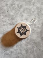 Cooles Holz Jo-Jo mit Gravur, Sammlerstück!