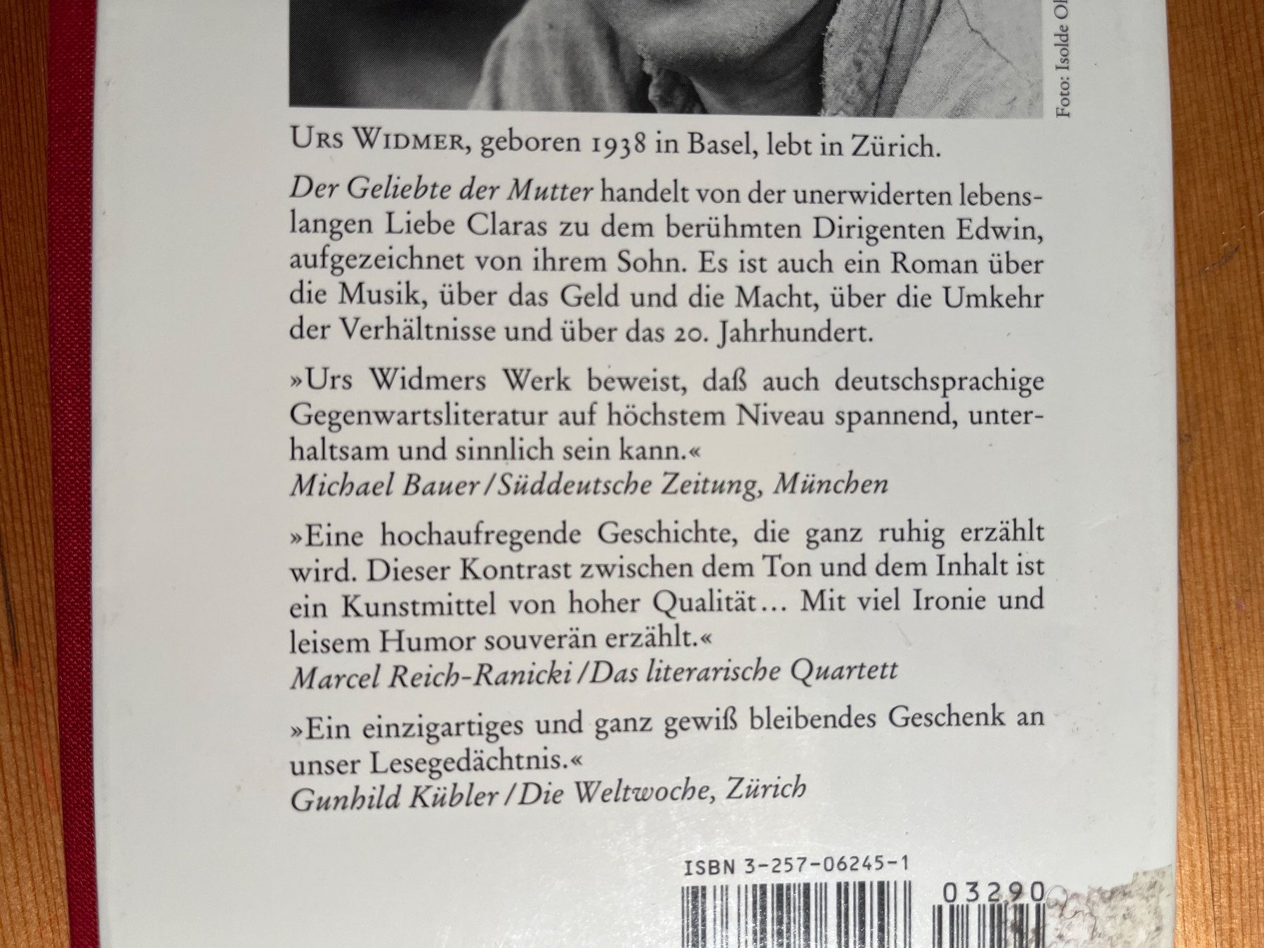 Livres: Buch Der Geliebte der Mutter Urs Widmer – D'occasion à Andelfingen par estark 2