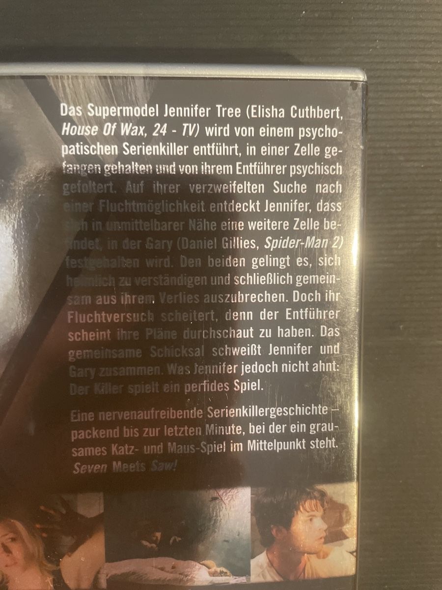 Tutti i DVDs: Captivity, Supermodel flieht vor Entführer – Usato da Winterthur venduto da machmaschine 2