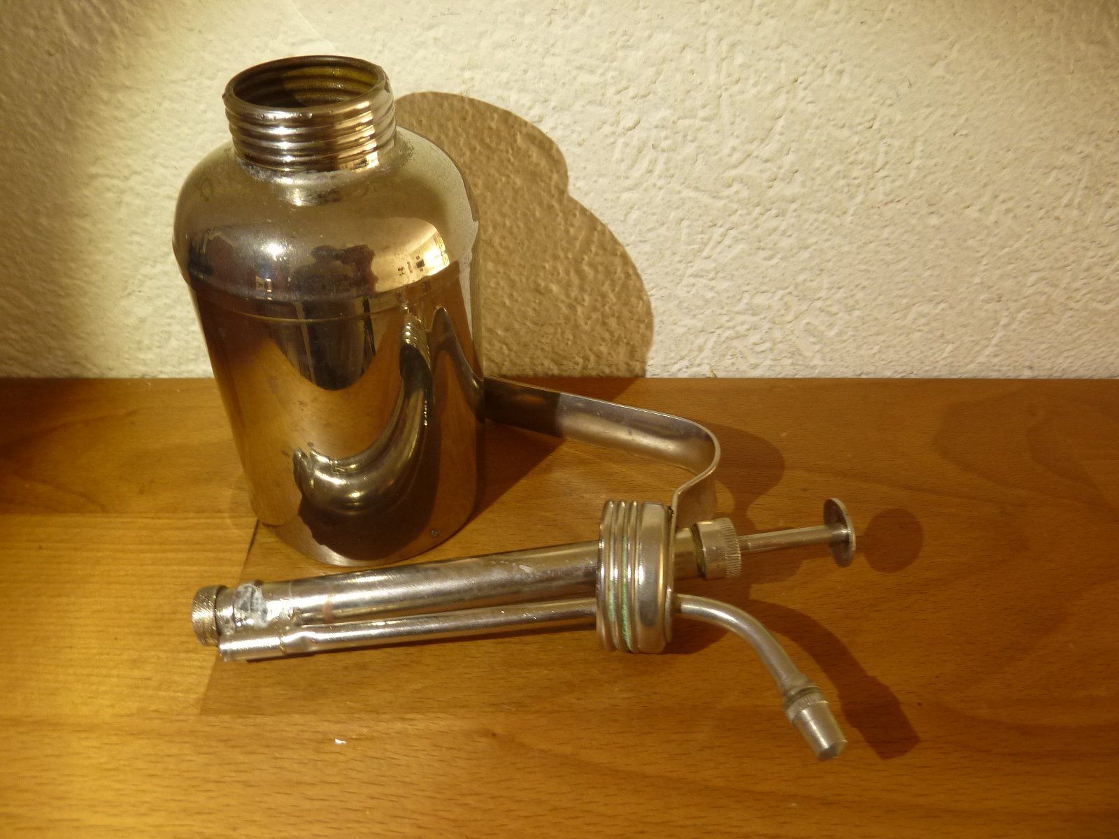 Bewässern & Giessen: Pflanzensprüher Chrom vintage Spray Zerstäuber – Gebraucht aus Hochfelden von swissice 2