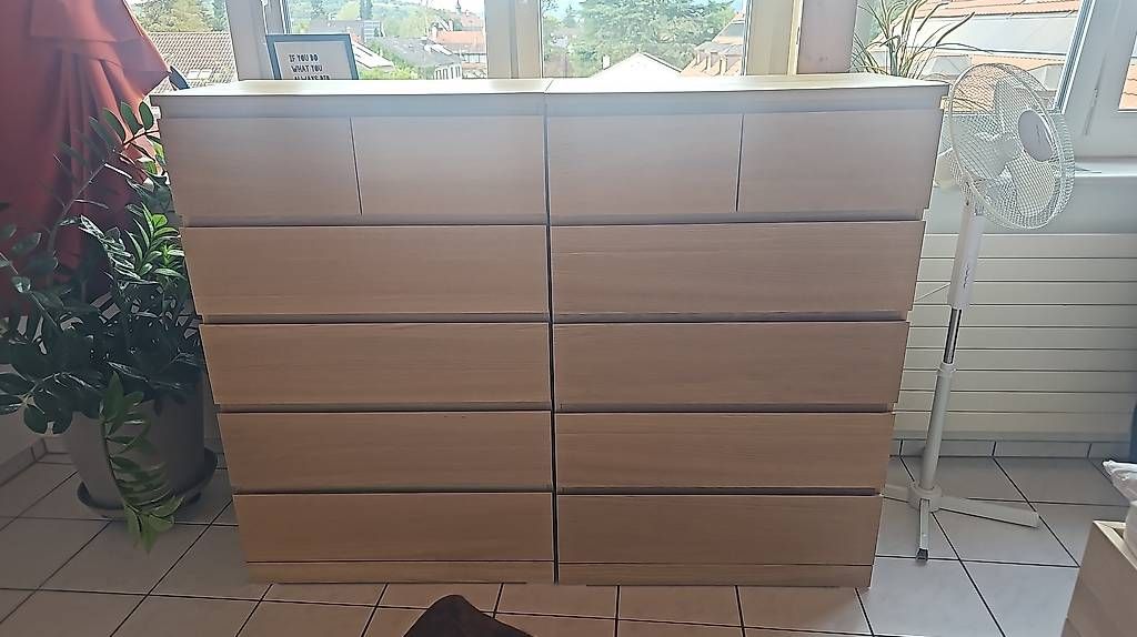 Cassettiere: MALM Kommode Ikea
Kommode – Usato da Riehen venduto da Sonne8105