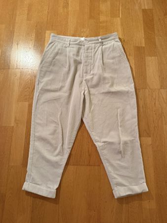 AMI Alexandre Mattiussi Carrot Cord Trousers Size M
