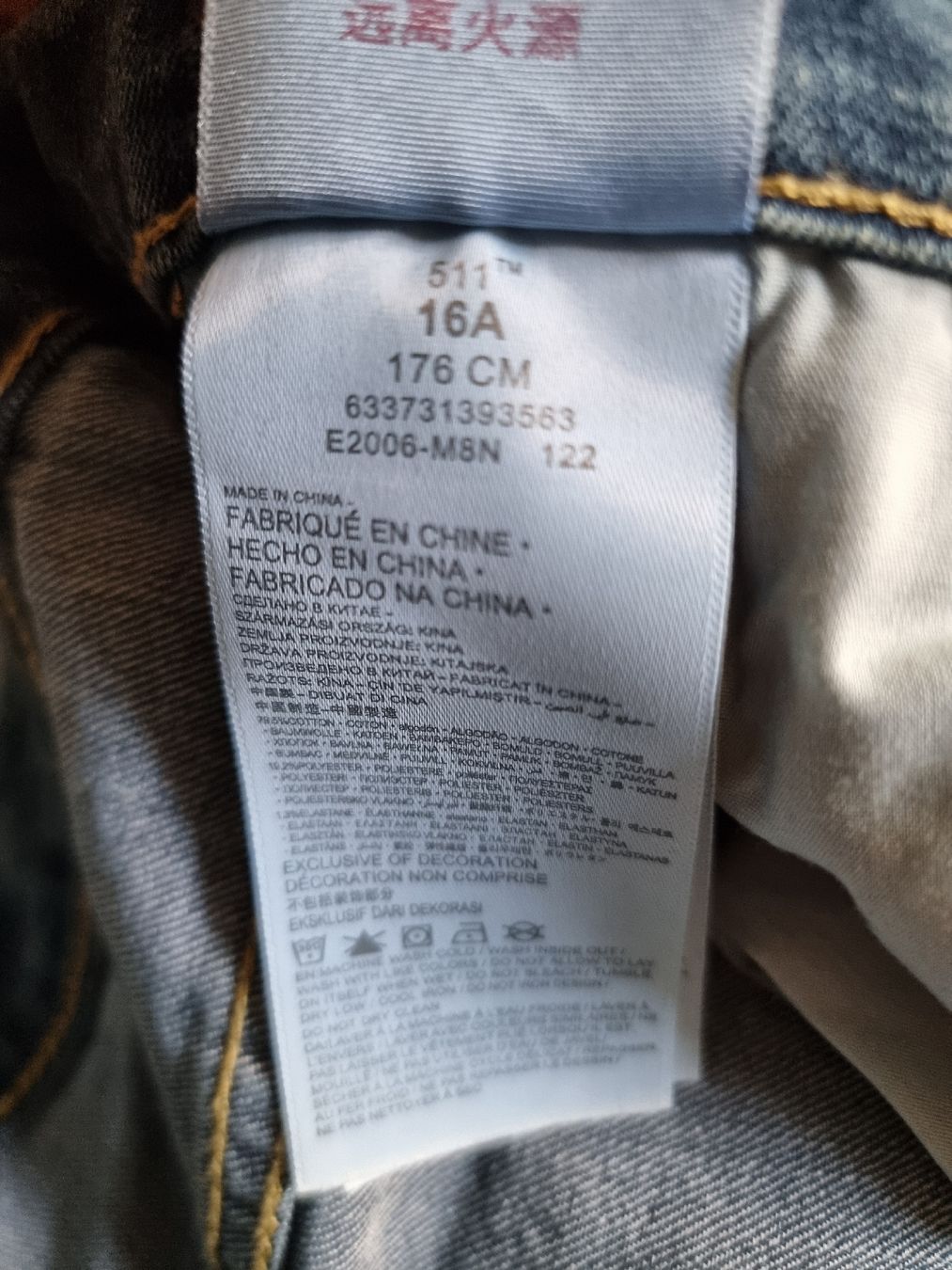 Levi's Pantaloni: Lewis Jeans 511 slim Gr.176 NEU – Nuovo (secondo la descrizione) da Geroldswil venduto da viv_vs9r 8