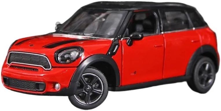 Cooper Modellini d'auto: MINI COOPER S COUNTRYMAN ROT 1:24 RASTAR – Nuovo e nell'imballaggio originale da Suhr venduto da Moebelsiralfred 3