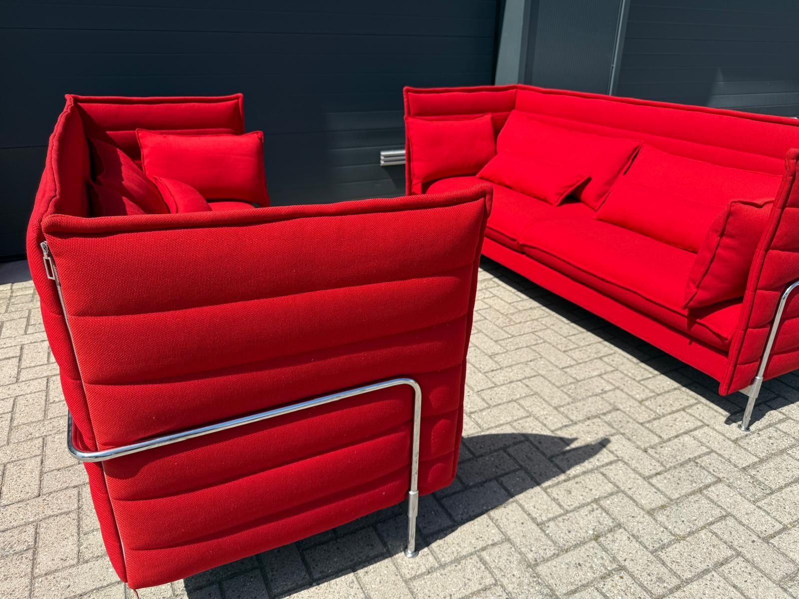 Vitra Divani: Vitra - Alcove Lowback Sofa - 2x – Usato da Gelderland venduto da HermsenDesign 3