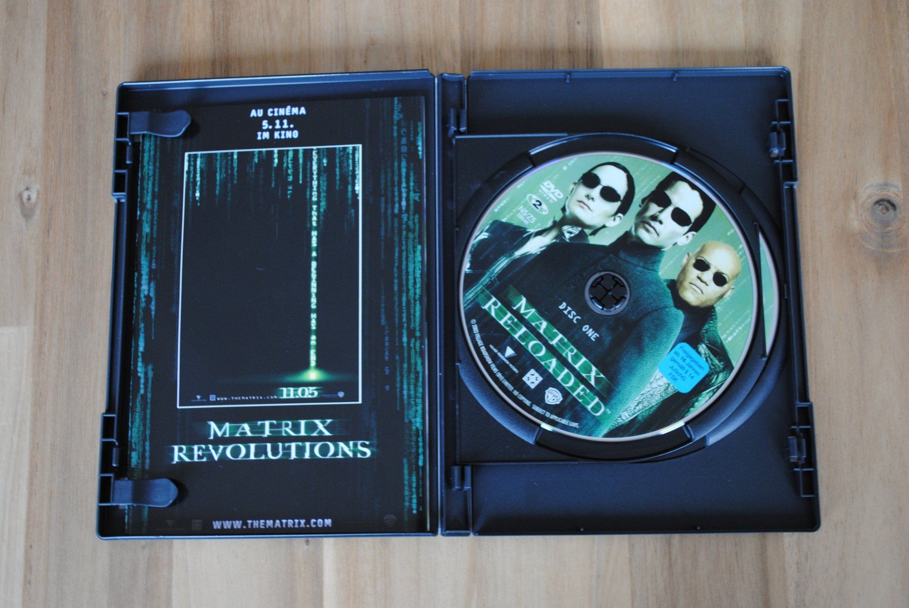 Tutti i DVDs: Matrix Reloaded – Usato da Olten venduto da prusik02 1