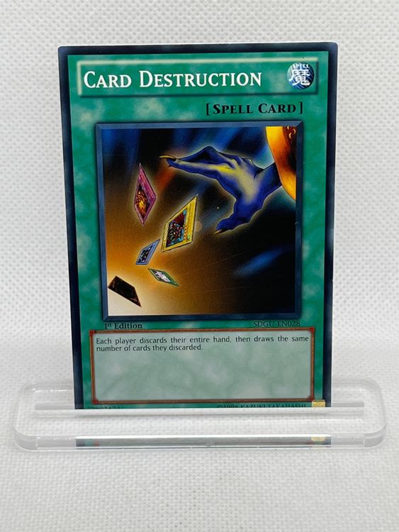 Yu-Gi-Oh! Card Destruction SDGU-EN028 1. Auflage (Gebraucht) in ...