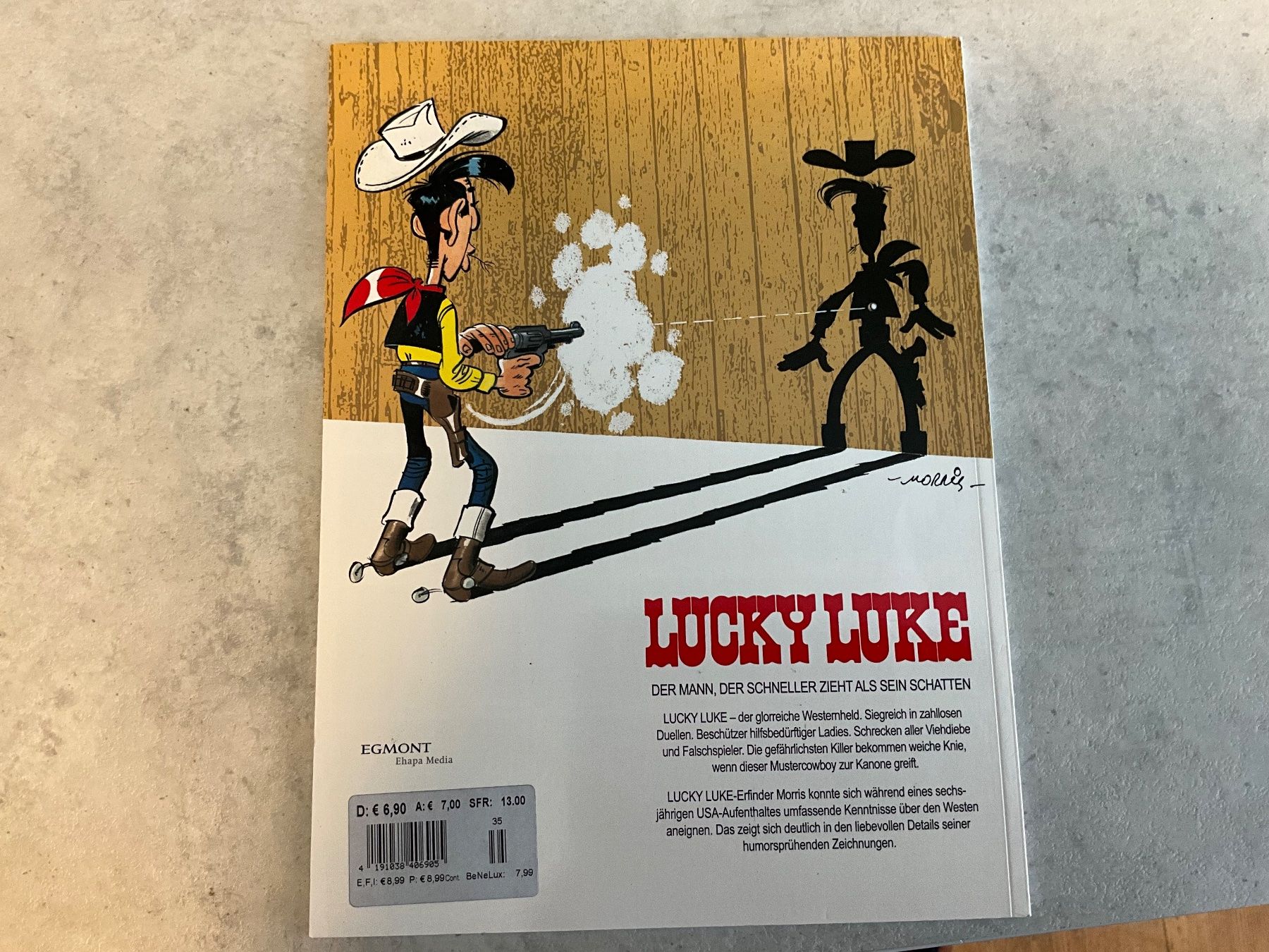 BD: Lucky Luke - Sarah Bernhardt Comic - Band 35 – D'occasion à Agriswil par Ueli03 4