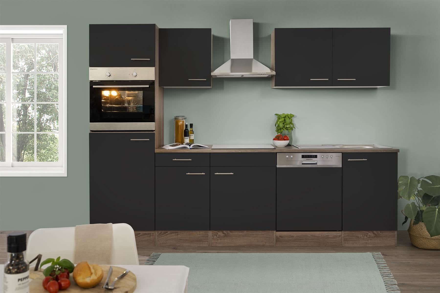 Cucine complete: 554 Küchenzeile Küchenblock 280cm EYSW - Küche Einbauküche – Nuovo e nell'imballaggio originale da Wallenwil venduto da toesstalvertrieb