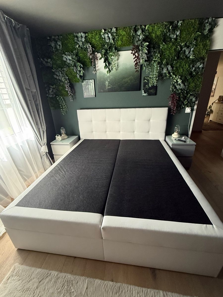Letti: Boxspringbett weiss mit Kopfteil gebraucht – Usato da Merenschwand venduto da den_7yzz