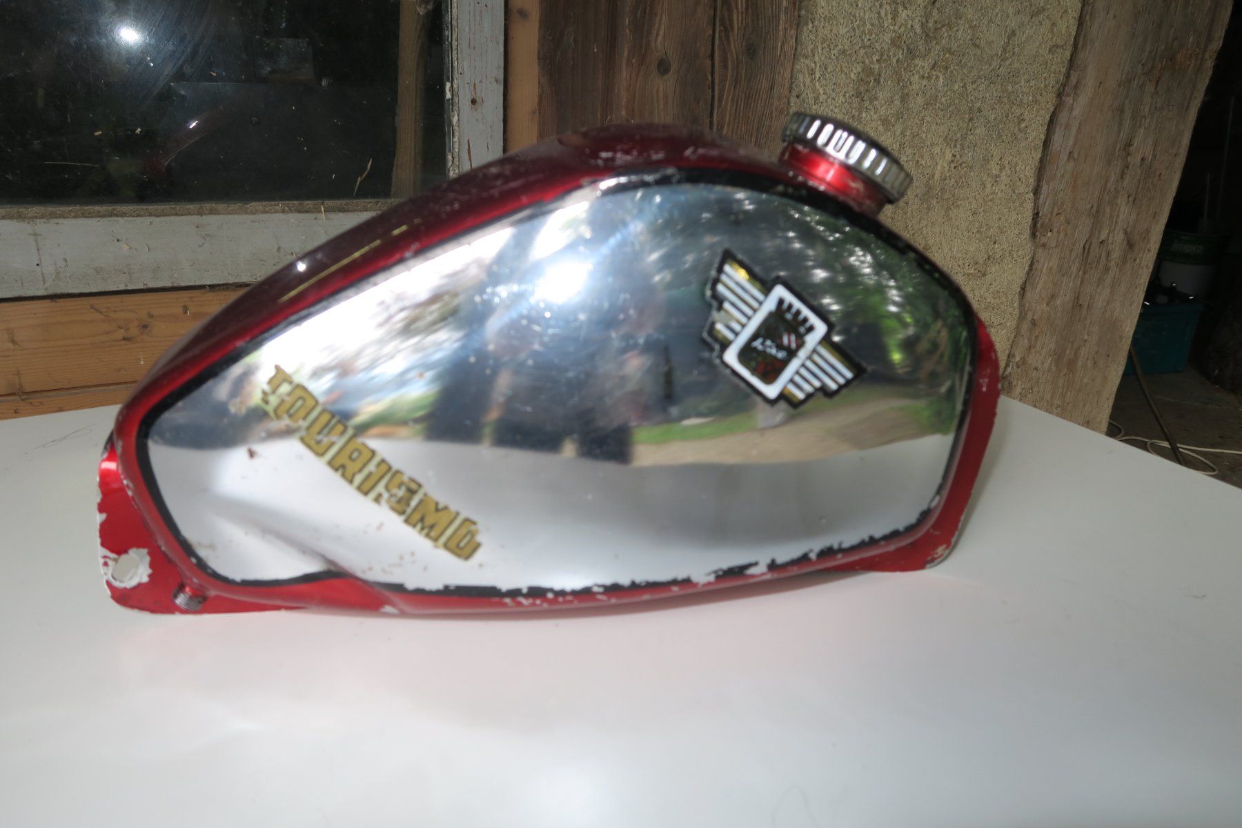 Sachs Accessori per altri veicoli: Tank Rixe Tourismo Sachs Mofa / Töffli – Usato da Heimberg venduto da Heimberg2010 2