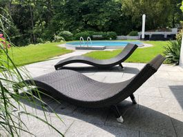 Sonnenliege Rattan ab Lager
