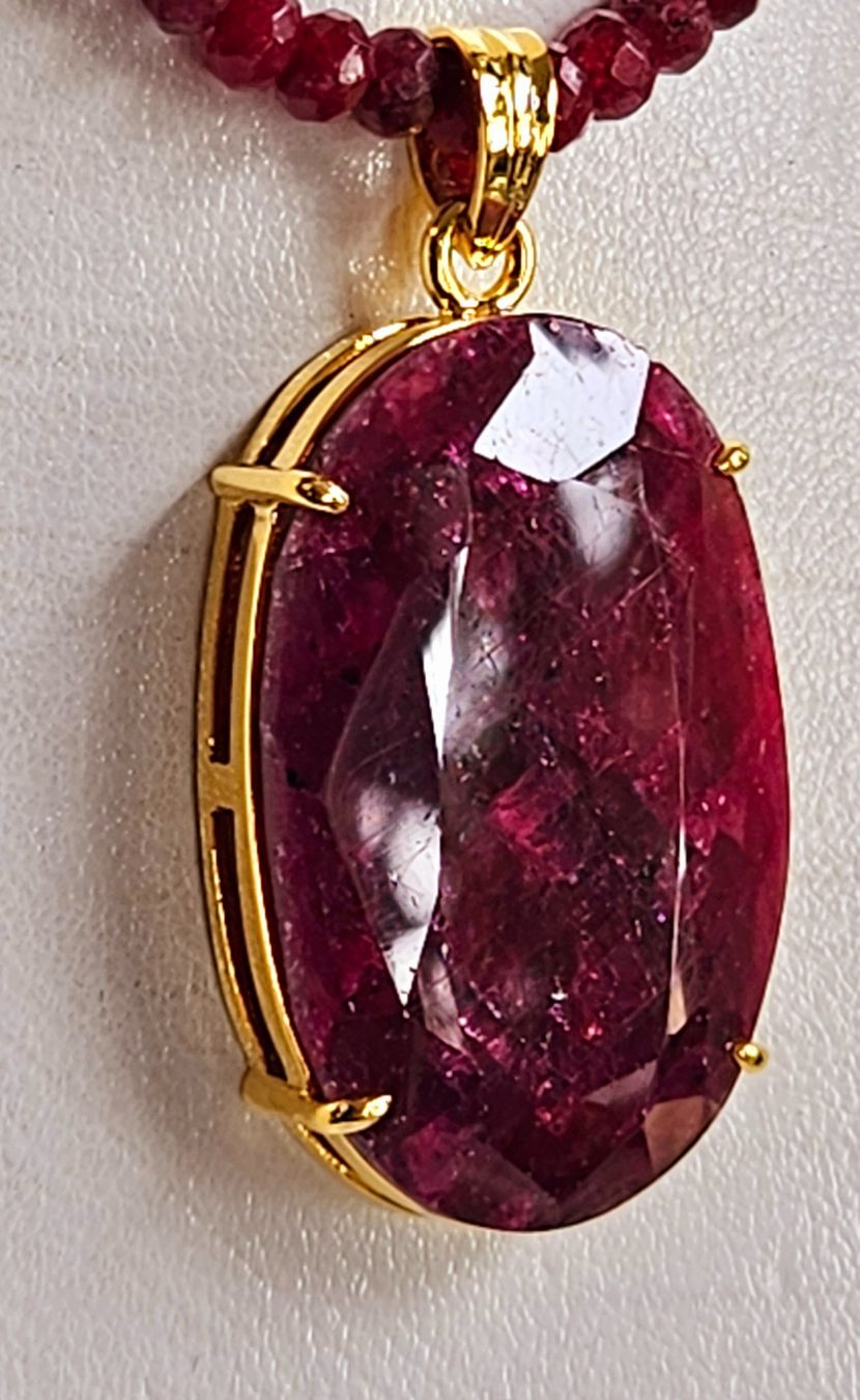 Pendentifs: Rubin Gold Anhänger – Neuf avec emballage d'origine à Zürich par adriben 7