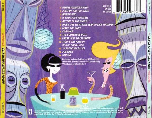 CD: CD Brian Setzer Orchestra - Vavooom! (2000) – Usato da Möriken AG venduto da mineralia 1
