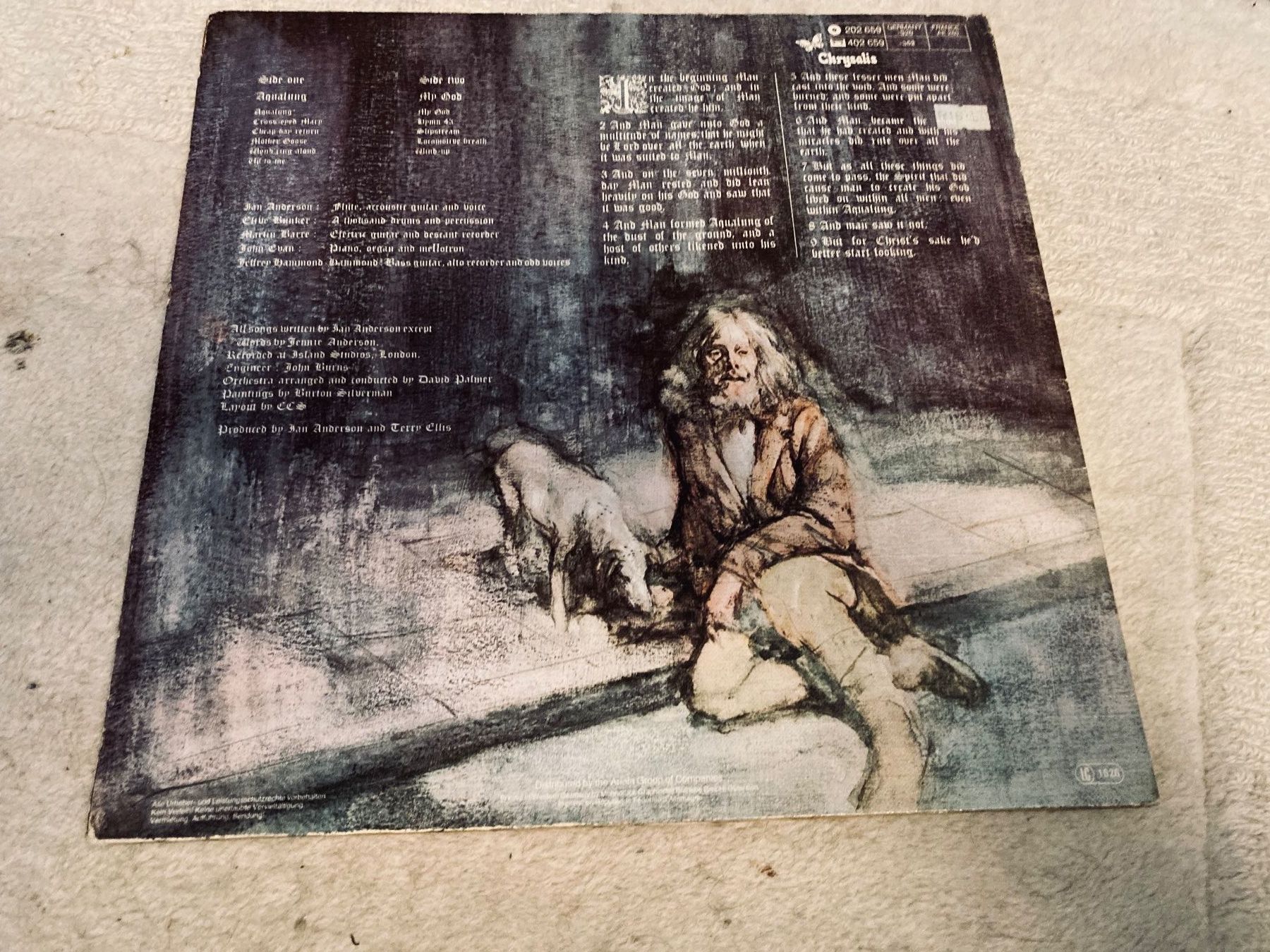 Dischi in vinile: Jethro Tull – Aqualung – Usato da Wagenhausen venduto da Novafreund283 2