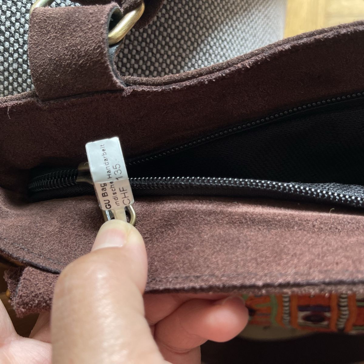 Borse: Boho-Wildledertasche mit Fransen handgefertigt – Nuovo (secondo la descrizione) da Bern venduto da dek_7bjd 5