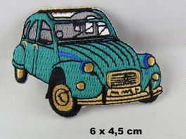 CITROEN  CV2  - Aufnäher - Aufbügler - Stickerei - 6x4,5cm