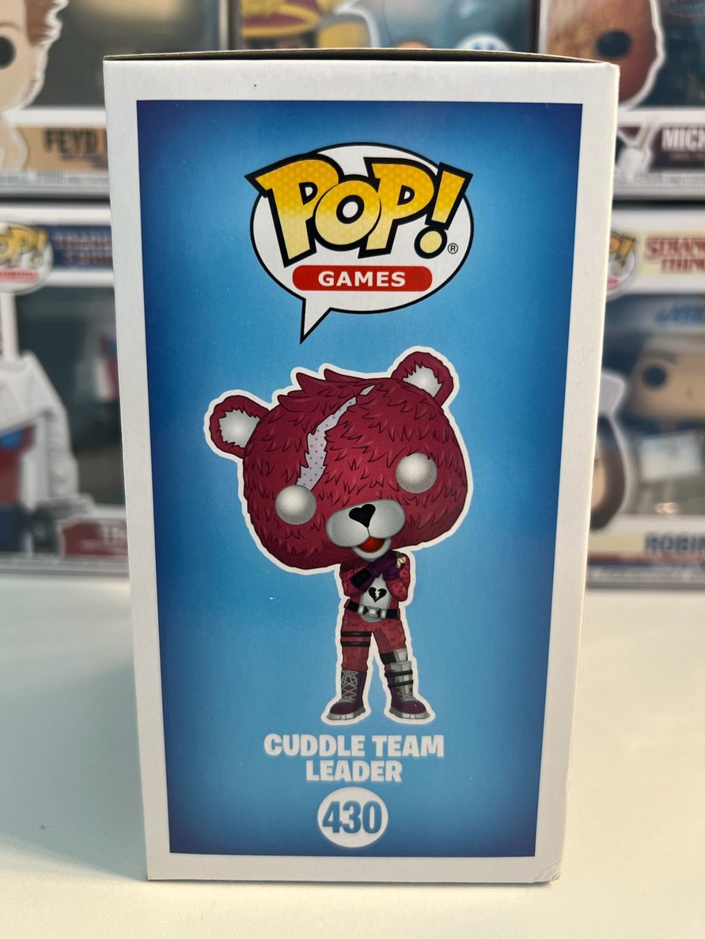 Funko Statuette: Funko POP! Games Fortnite Cuddle Team Leader – Nuovo e nell'imballaggio originale da Le Mouret venduto da perfectbijou 1