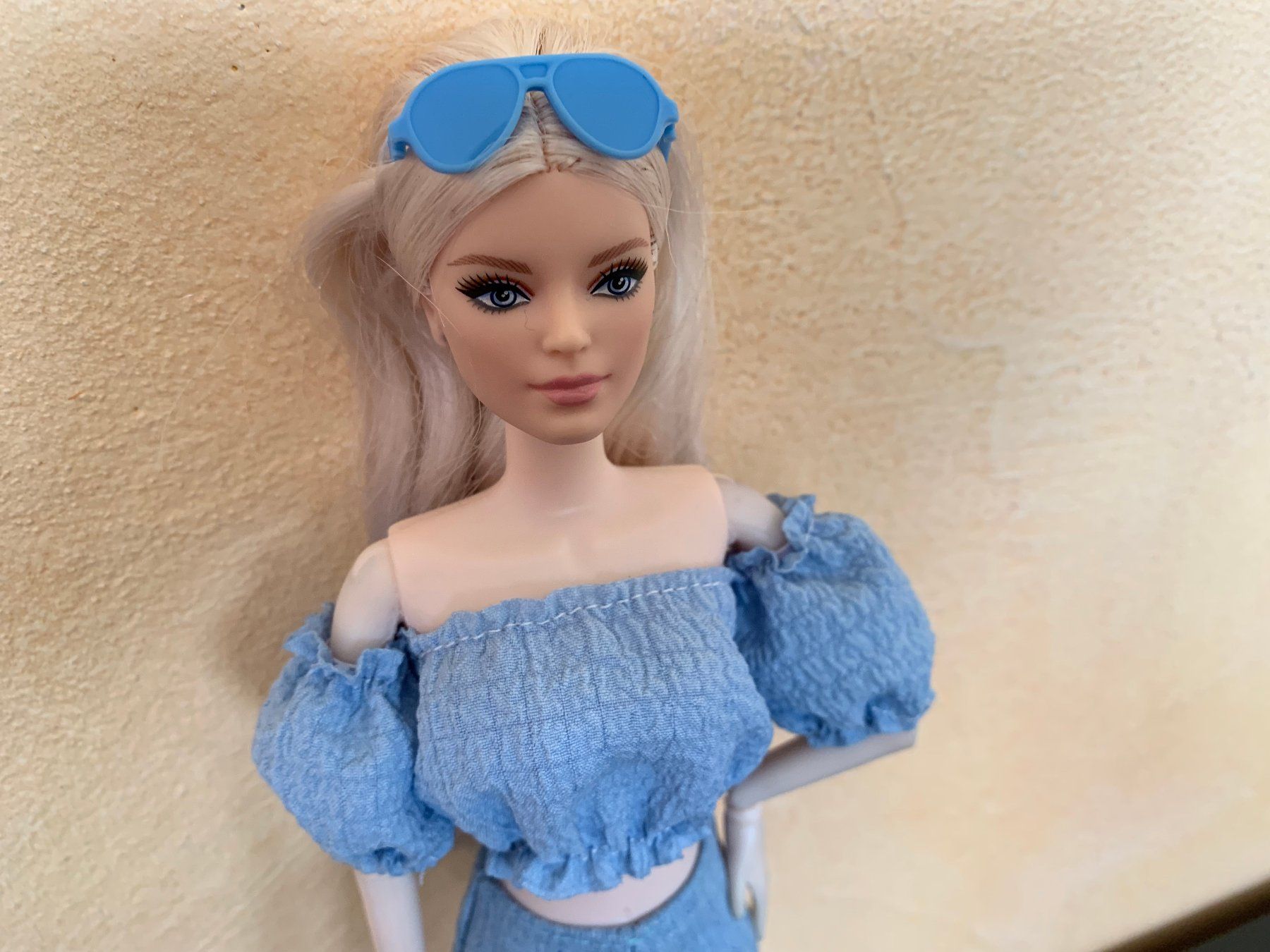 Bambole: HELLBLAUES BARBIE-OUTFIT 6-teilig  **NEU** – Nuovo (secondo la descrizione) da Starrkirch-Wil venduto da Evelyne222 3