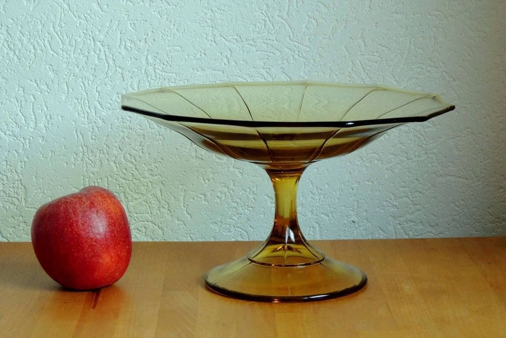Bol décoratif vintage en verre pressé transparent vente rapide | Used - like new | CA$10.00 | Dolbeau, Quebec