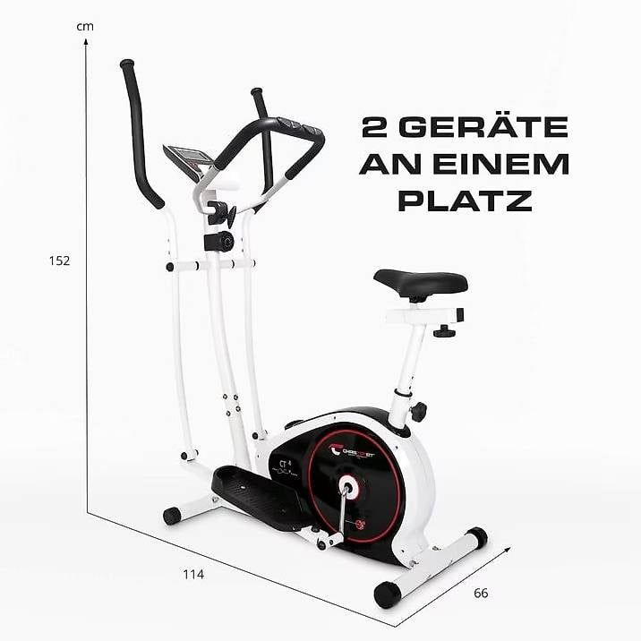 Vélos d'appartement: Cross Trainer e cyclette da camera "Christopeit CT 4" – D'occasion à Bellinzona par Cobrasimone 4