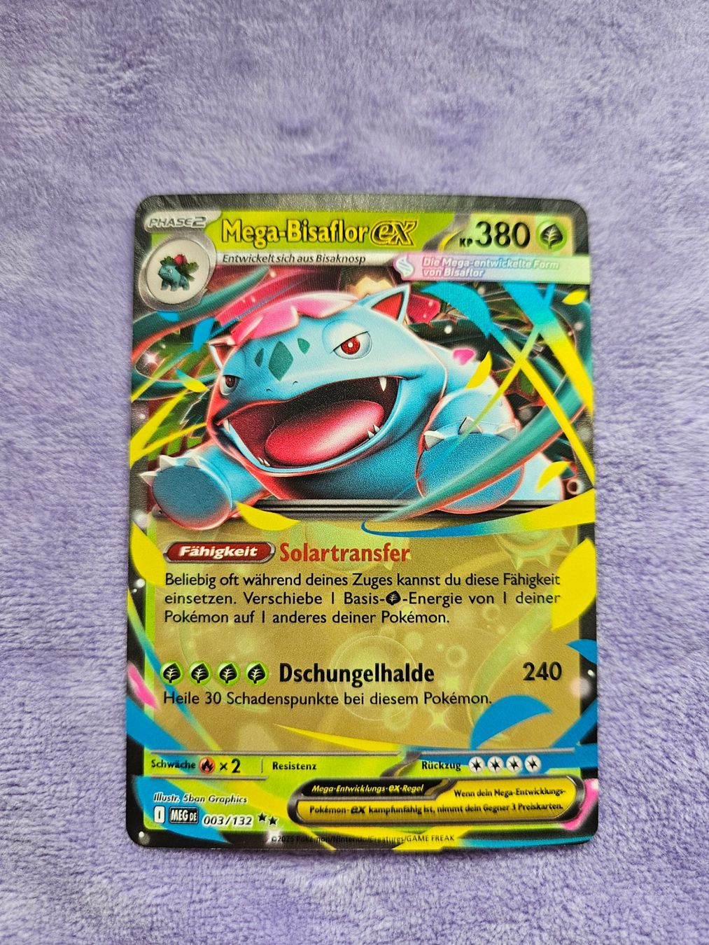 Pokémon Carte collezionabili: MEG (DE) 003/132 Mega-Bisaflor ex DE – Nuovo (secondo la descrizione) da Cham venduto da sirloin28