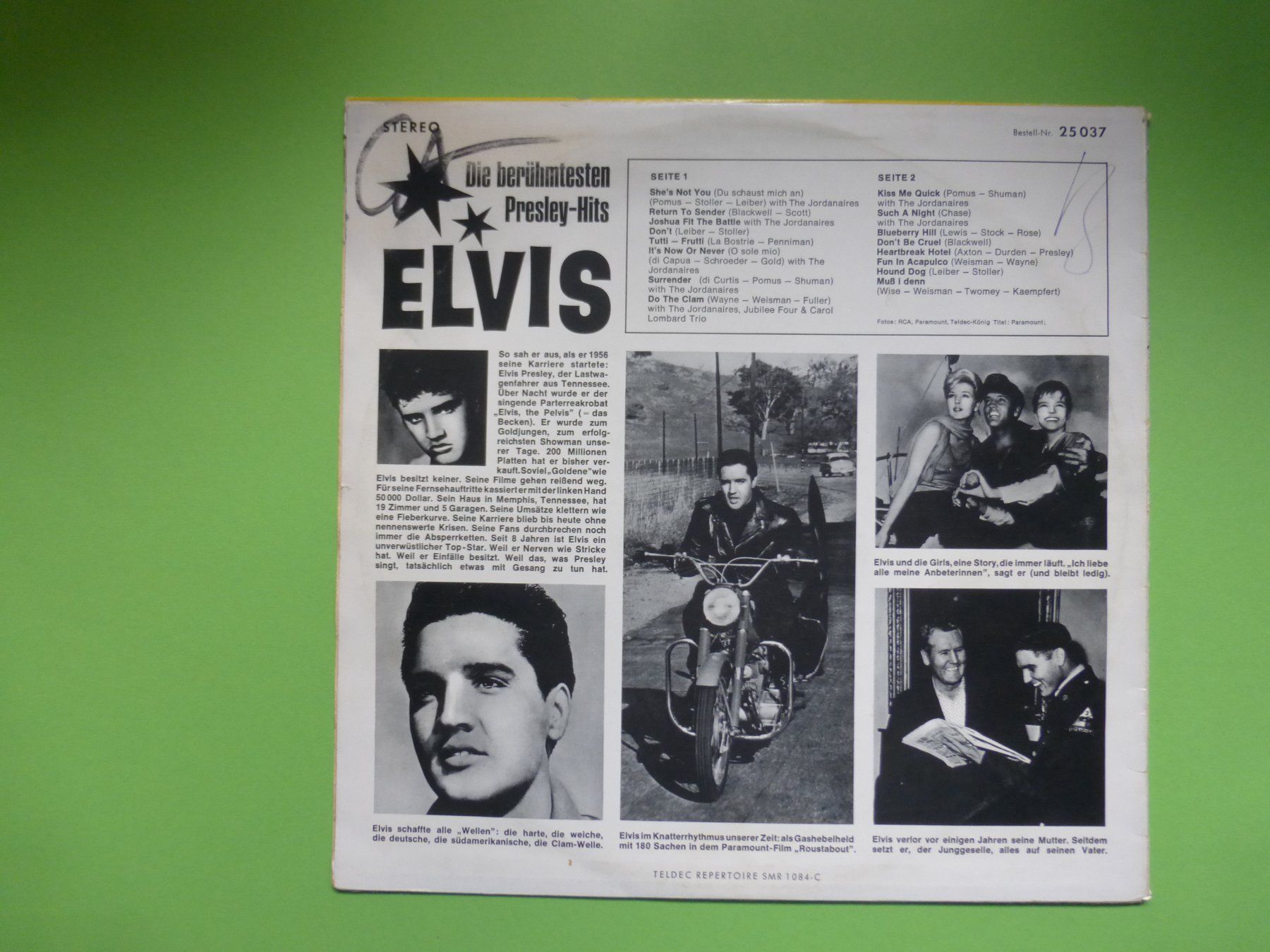 Dischi in vinile: Elvis Presley – Golden Boy – Usato da Zürich venduto da Swiss57 1