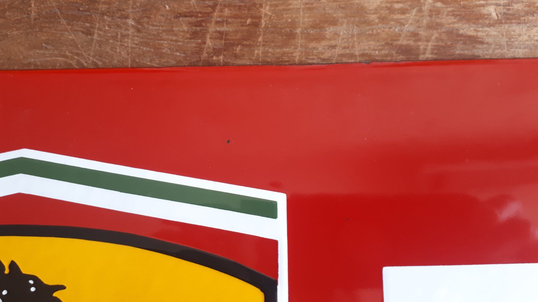 Insegne: Emailschild Ferrari XXL – Usato da Zürich venduto da timbuktu03 4