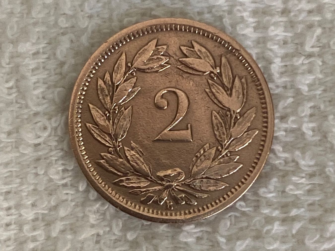 Tutti le monete: 2 centimes/rappen 1875 – Usato da Nyon venduto da Ilmi09