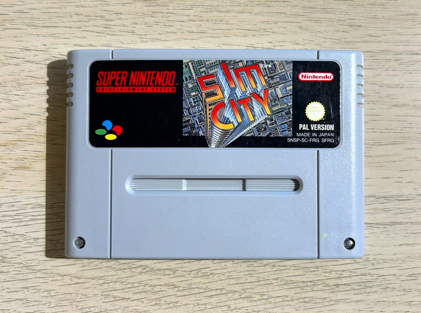 Nintendo Spiele: Sim City SNES – Gebraucht aus St. Gallen von Alpine.Arcade