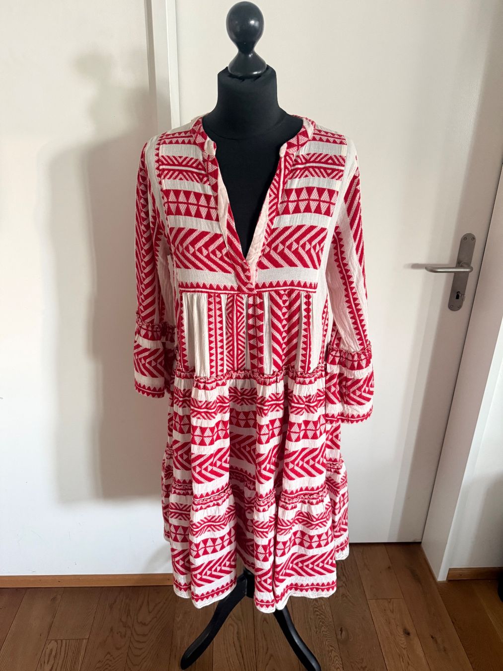 Devotion Vestiti: Orig. Devotion Kleid rot Weiss - – Usato da Wallisellen venduto da Aboutfashion