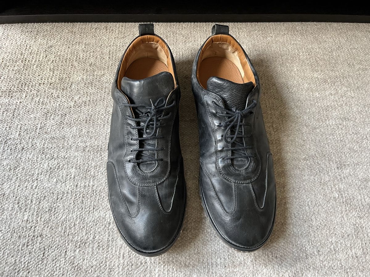 Herrenschuhe: Neue Hard Graft Ledersneaker in Schwarz – Neu (gemäss Beschreibung) aus Zürich von han_8pzj 2