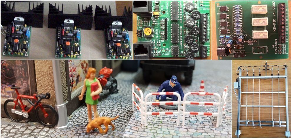 Modellini di ferrovie: Grosse Anlage mit Rollmaterial komplett, Landschaft, digital – Usato da Fehraltorf venduto da snoopydoopy 4