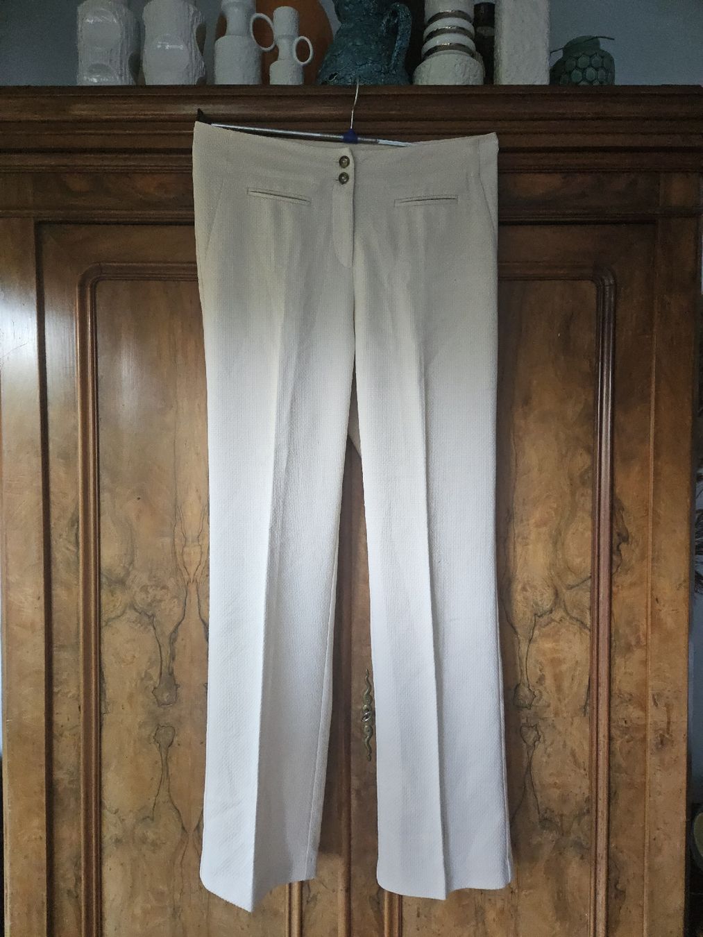 Benetton Hosen: pantalon blanc Benetton Stile T40 – Gebraucht aus Thônex von lacomtessedesfees