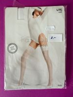 Halterlose Strümpfe Fashion Migros,Gr.L/XL, Spitzenabschluss