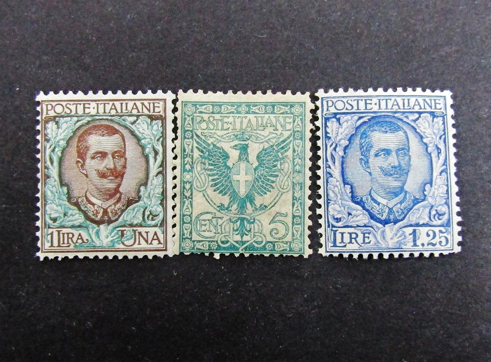 Tutti i francobolli: Briefmarken Italien 1901 ungebraucht – Nuovo (secondo la descrizione) da Neuhausen am Rheinfall venduto da michip