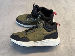 Chaussures Champion montantes vert kaki 