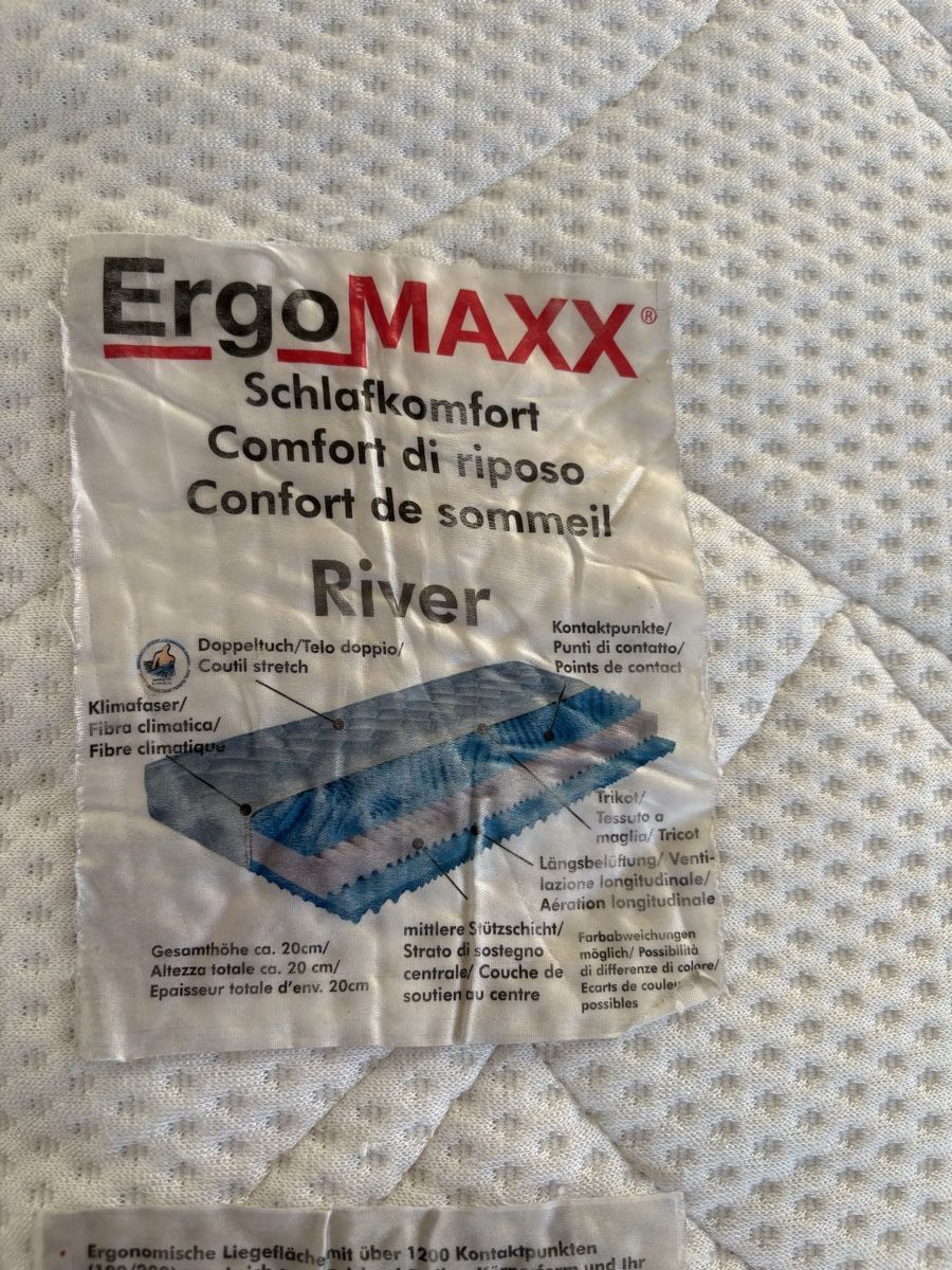 Matelas: Matratze ErgoMaxx River 90 x 200 – D'occasion à Bern par Erik_and_Son