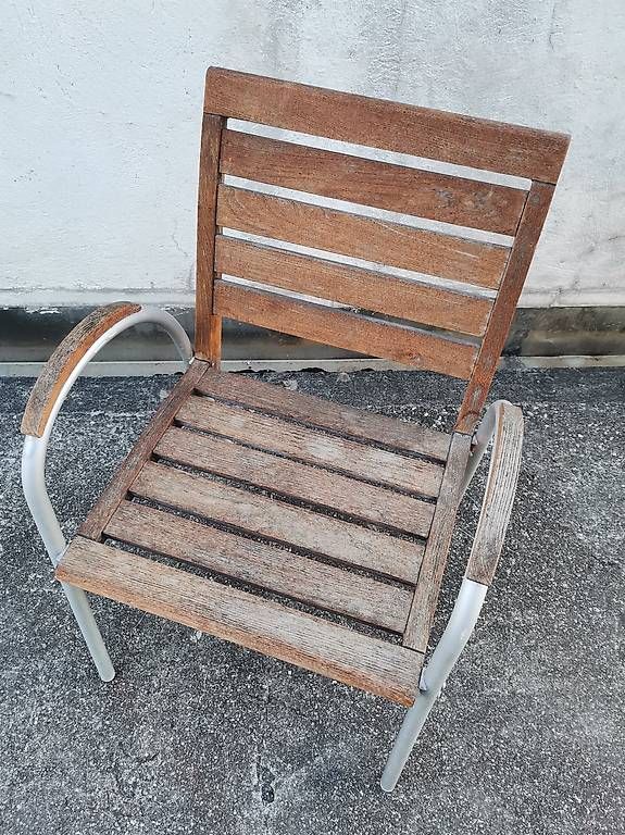 Chaises: Gartenstuhl, Stuhl, Gartensitz, Gartenhocker – D'occasion à Wiedlisbach par materialkreislauf 1