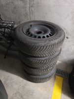 15 Zoll Stahlfelgen mit Winterreifen