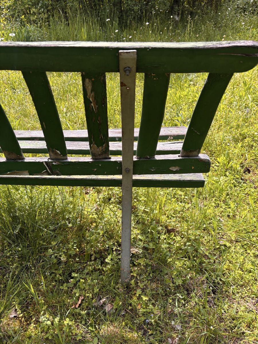 Bänke: Vintage Gartenbank restaurationsbedürftig – Gebraucht aus Hindelbank von brm_72zv 4
