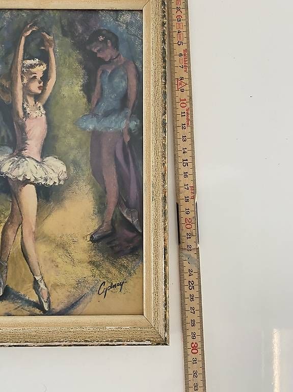 Foto & Immagini: 2 Hübsche alte gerahmte Bilder Ballett – Usato da Oetwil an der Limmat venduto da Prinzaessli123 1