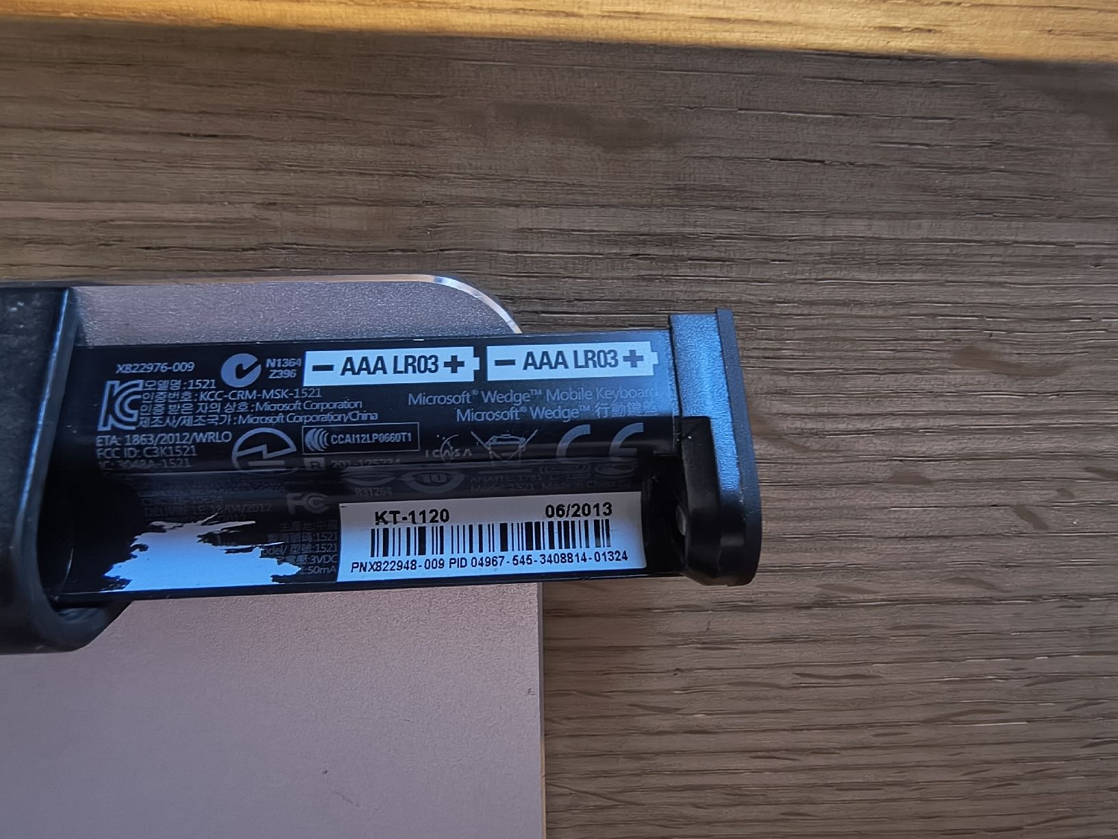 Microsoft Tastiere: Microsoft Wedge Mobile Keyboard guter Zustand – Usato da Herisau venduto da Knelli37 3