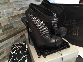 Luxus Gianmarco Lorenzi Leder Stiefeletten NP 1498.-CHF