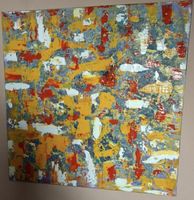 Originales abstraktes Gemälde, handmade 50×50