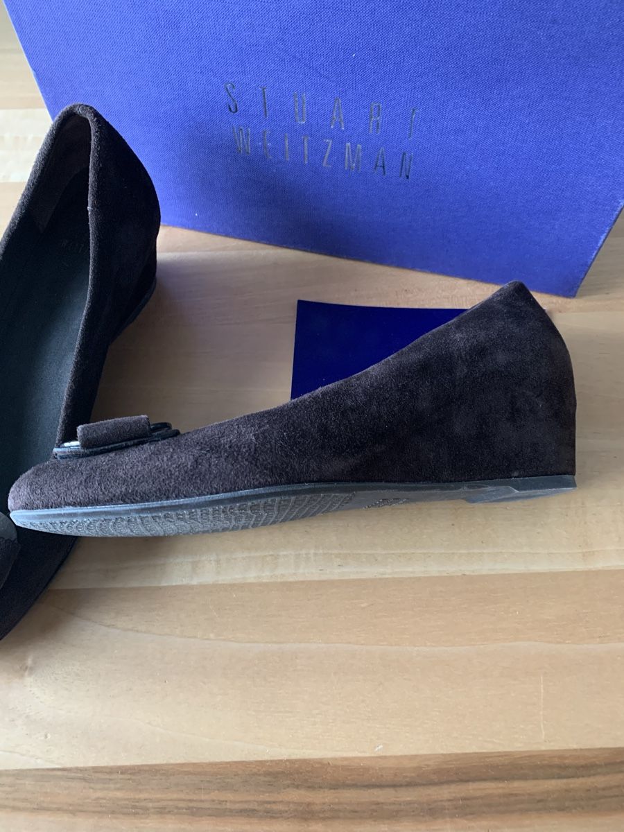 Stuart Weitzman Scarpe da donna: Stuart Weitzman Wildleder Pumps Gr. 37,5 braun – Nuovo (secondo la descrizione) da Mettmenstetten venduto da _4_YOU_ 2