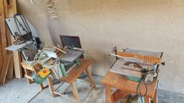 Holzbearbeitungsmaschinen 2X Inca 1X Elu