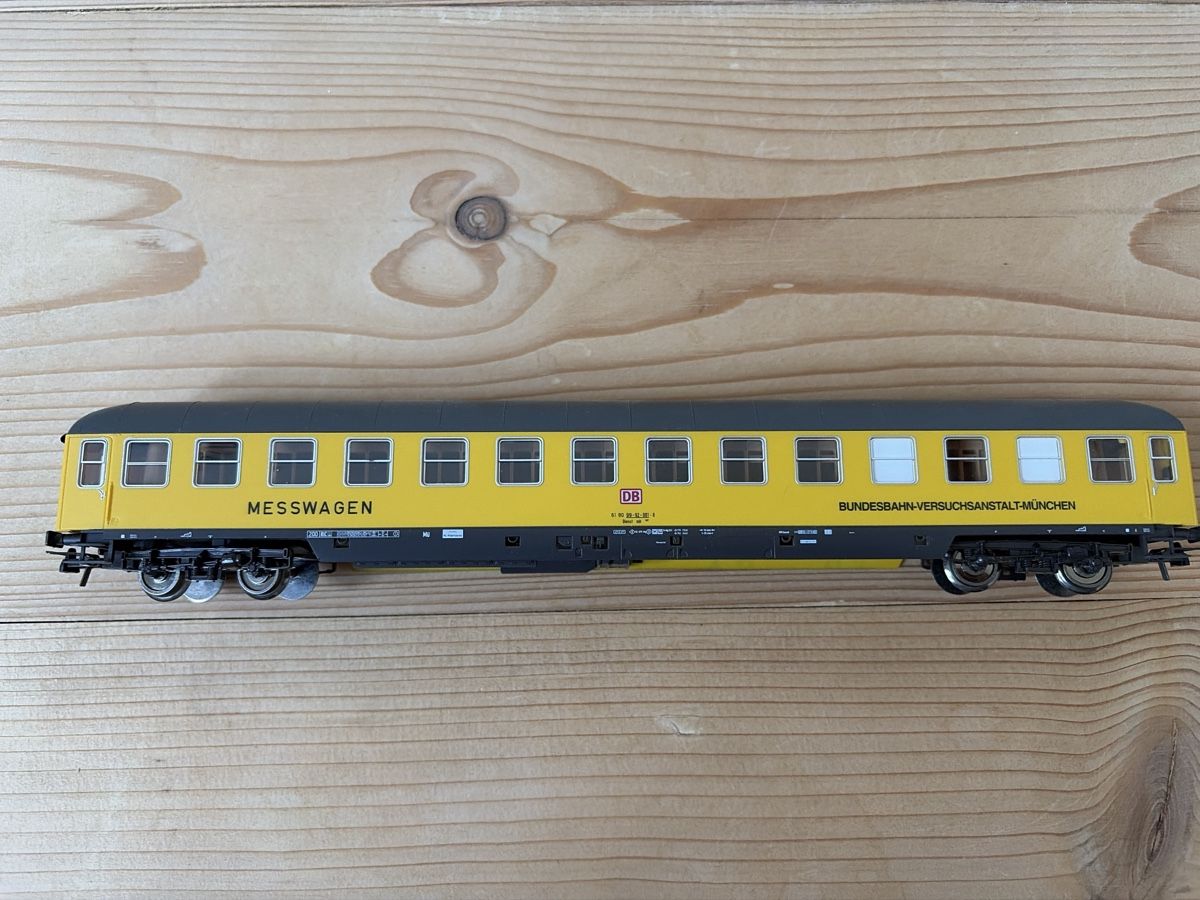 Roco Modellini di ferrovie: Roco HO WS Messwagen DB – Usato da Gammen venduto da csj_p9gr