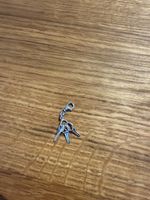 Silberner Schlüsselanhänger Charm für Bettelarmband neu! (54