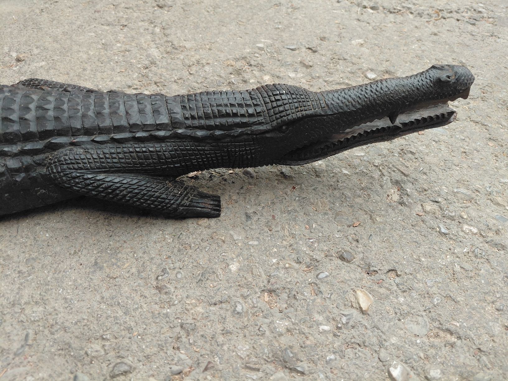 Figuren: Krokodil aus Ebenholz – Gebraucht aus Ennetbühl von Marlon79